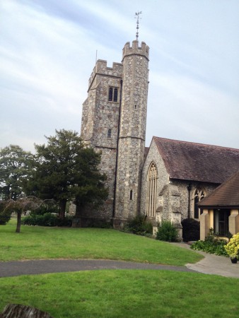 College-al szemben lévő St.Jhon templom